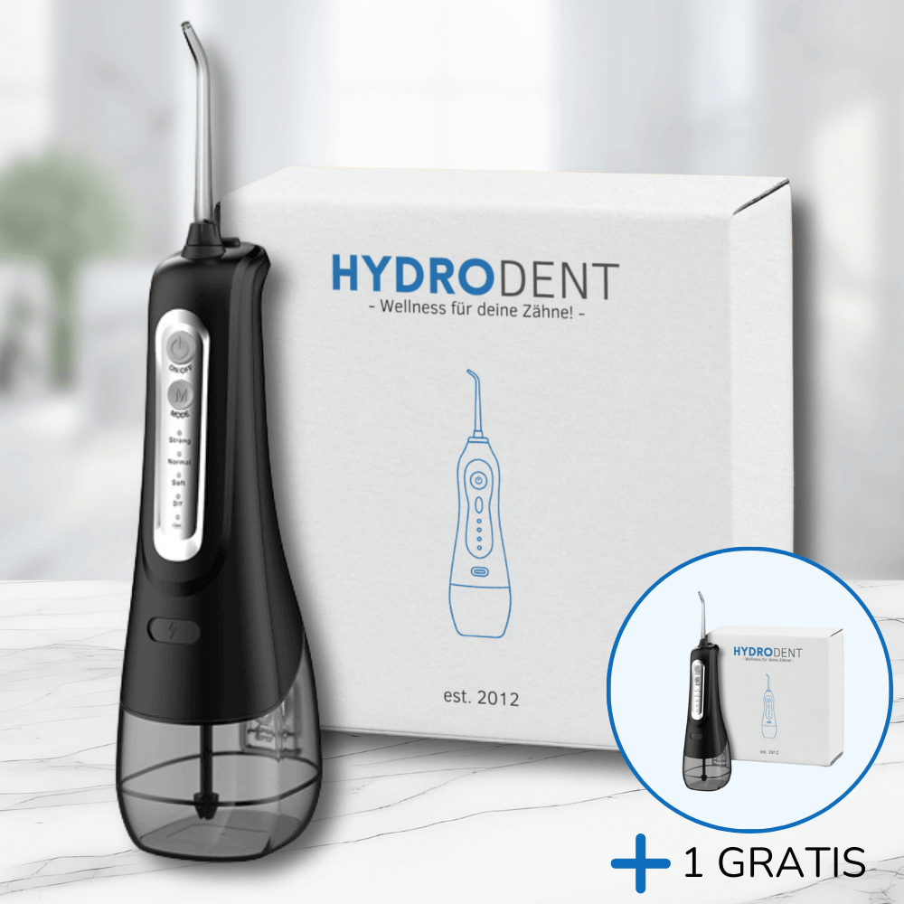 HydroDent - Die effektive und schonende Munddusche (1+1 gratis)